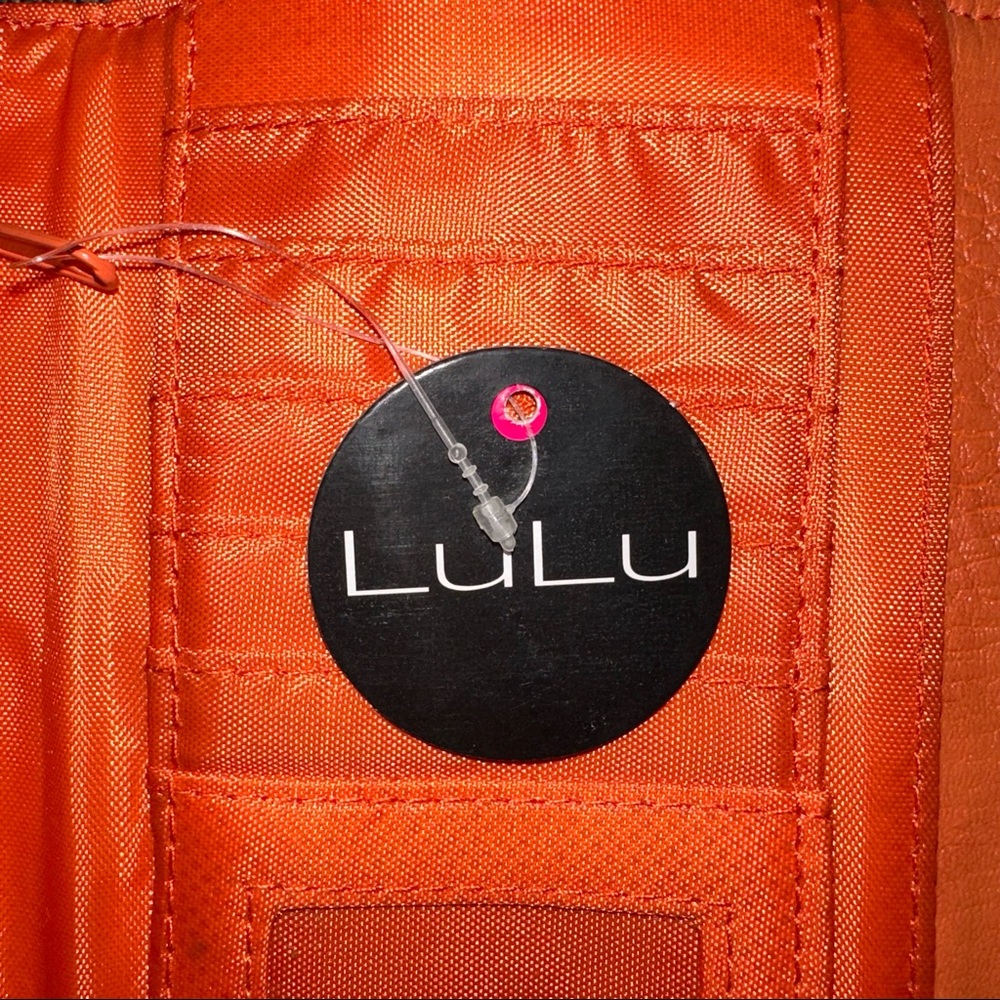 NEW WITH TAG LuLu NYC orange dragonfly wallet - Picture 12 of 14